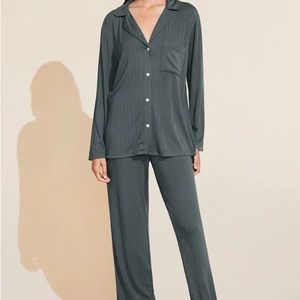 Eberjay- Gisele TENCEL Modal Ribbed PJ set- kelp